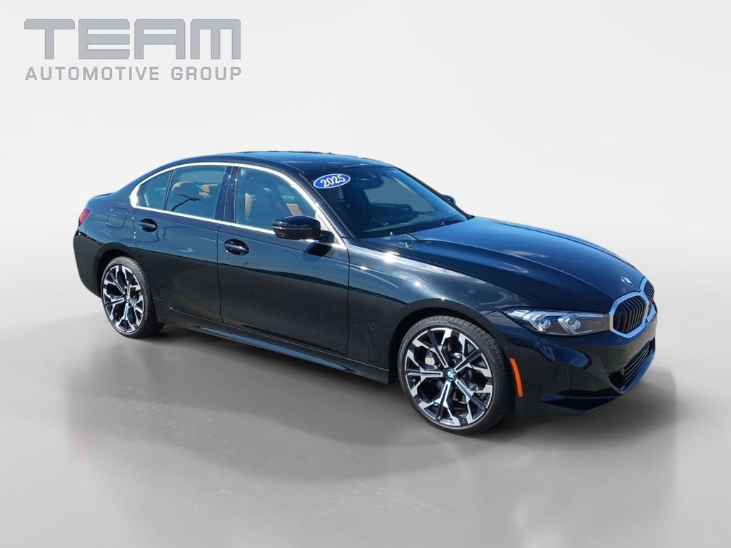 Used 2025 Black BMW 330i image 1