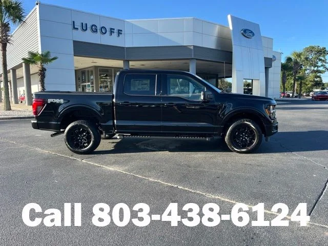 New 2026 Agate Black Metallic Ford XLT image 2