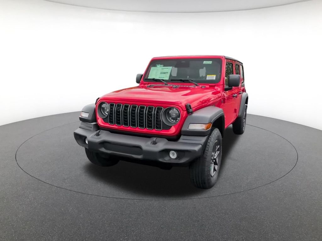 New 2026 Firecracker Red Clear-Coat Exterior Paint Jeep Sport S image 15