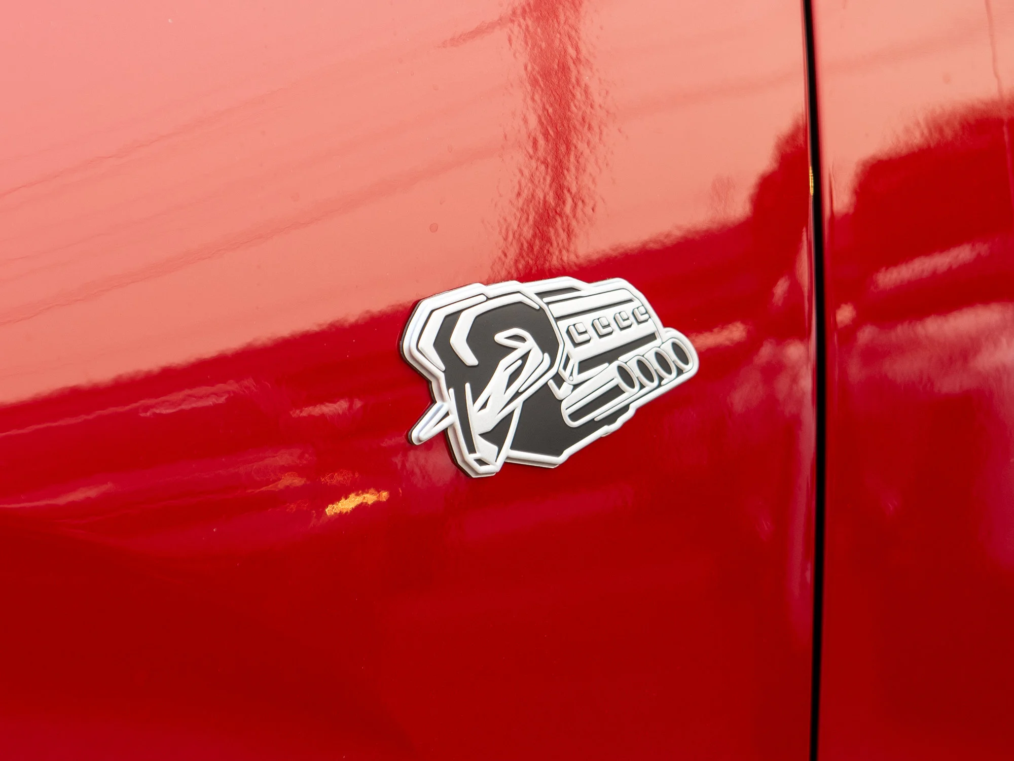 New 2026 Red RAM Sport* Crew Cab 4x4, HEMI V8 image 3