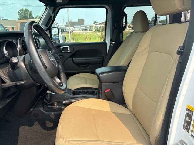 Used 2022 White Jeep Unlimited Sport S image 5