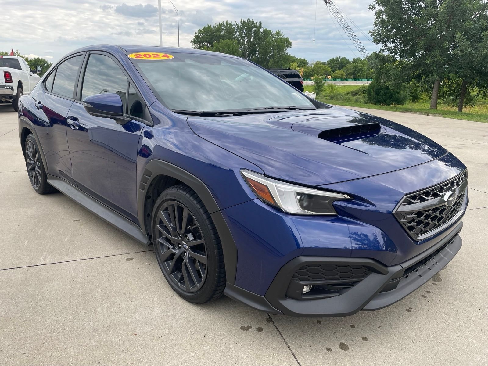 Used 2024 Blue Subaru Limited image 3