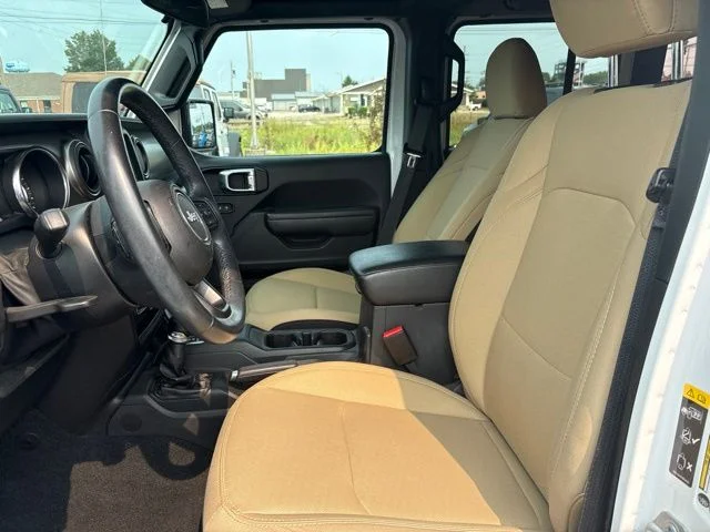 Used 2022 White Jeep Unlimited Sport S image 5