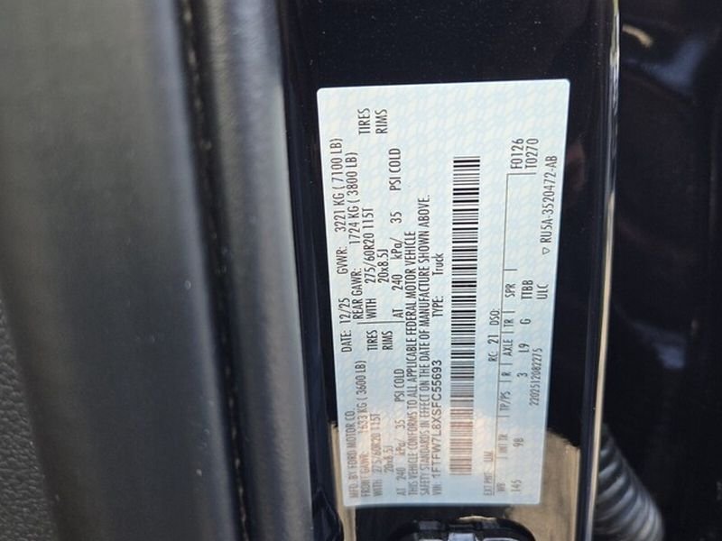 New 2025 Agate Black Metallic Ford Platinum® image 7