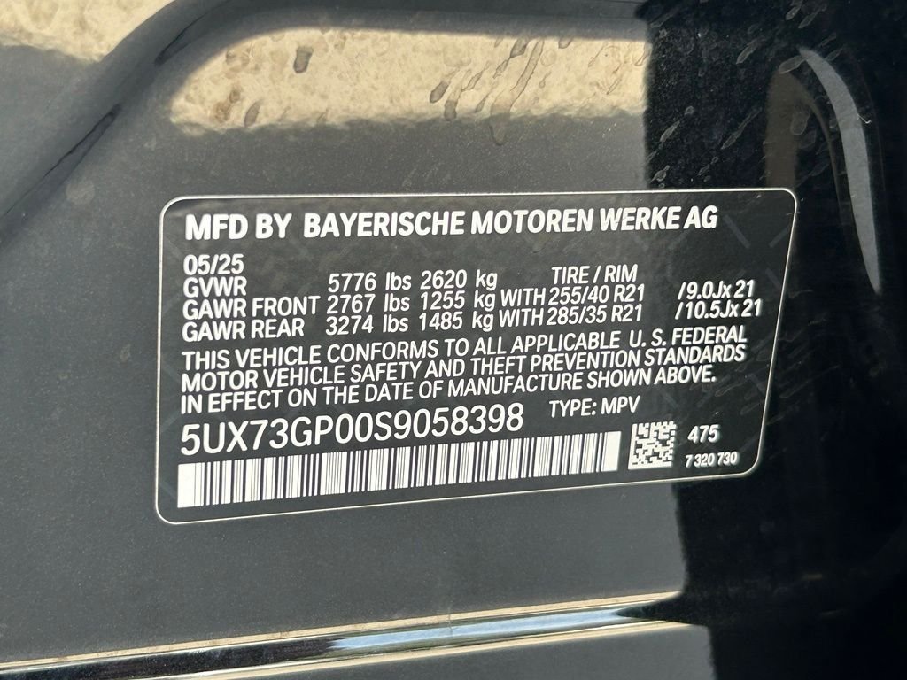 Used 2025 Black BMW M50 xDrive image 58