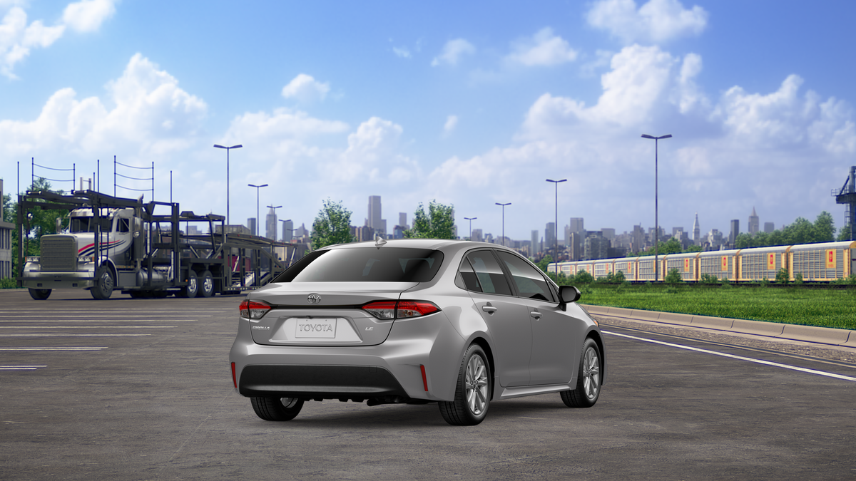 New 2026 Classic Silver Metallic Toyota LE image 22