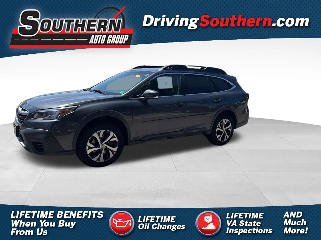 Used 2021 Gray Subaru Limited XT image 1