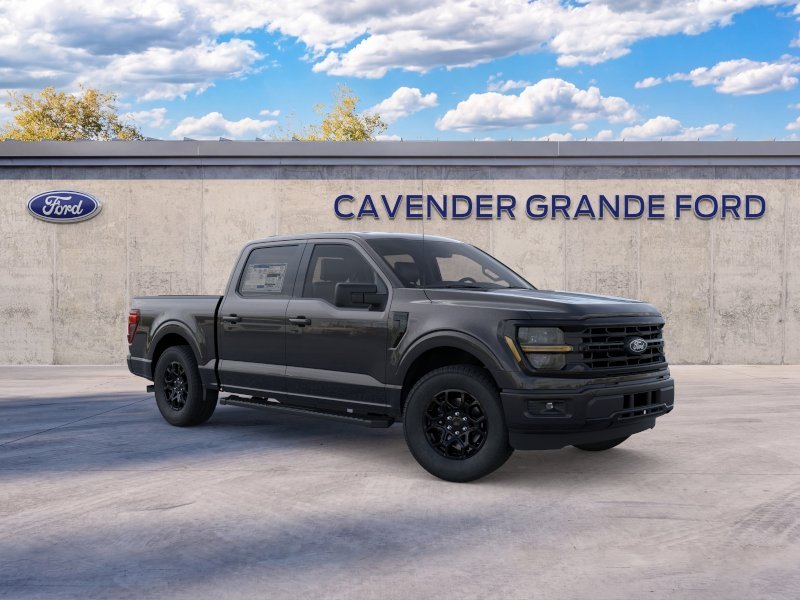 New 2026 Agate Black Metallic Ford XLT image 7