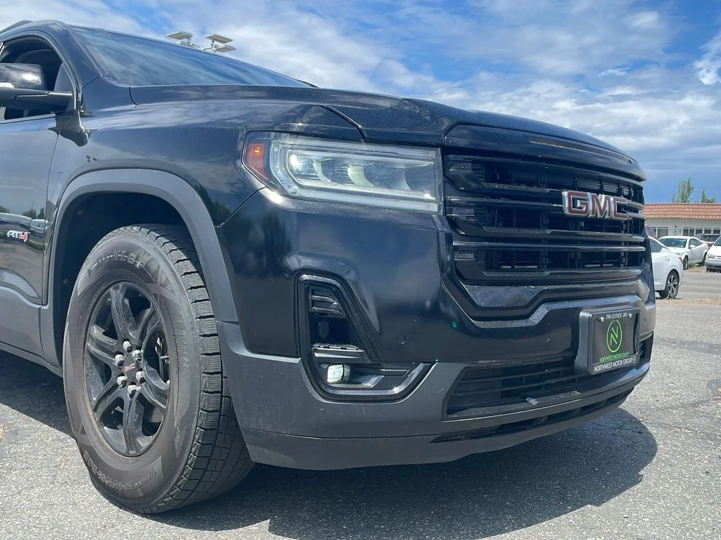Used 2021 Ebony Twilight Metallic GMC AT4 image 28