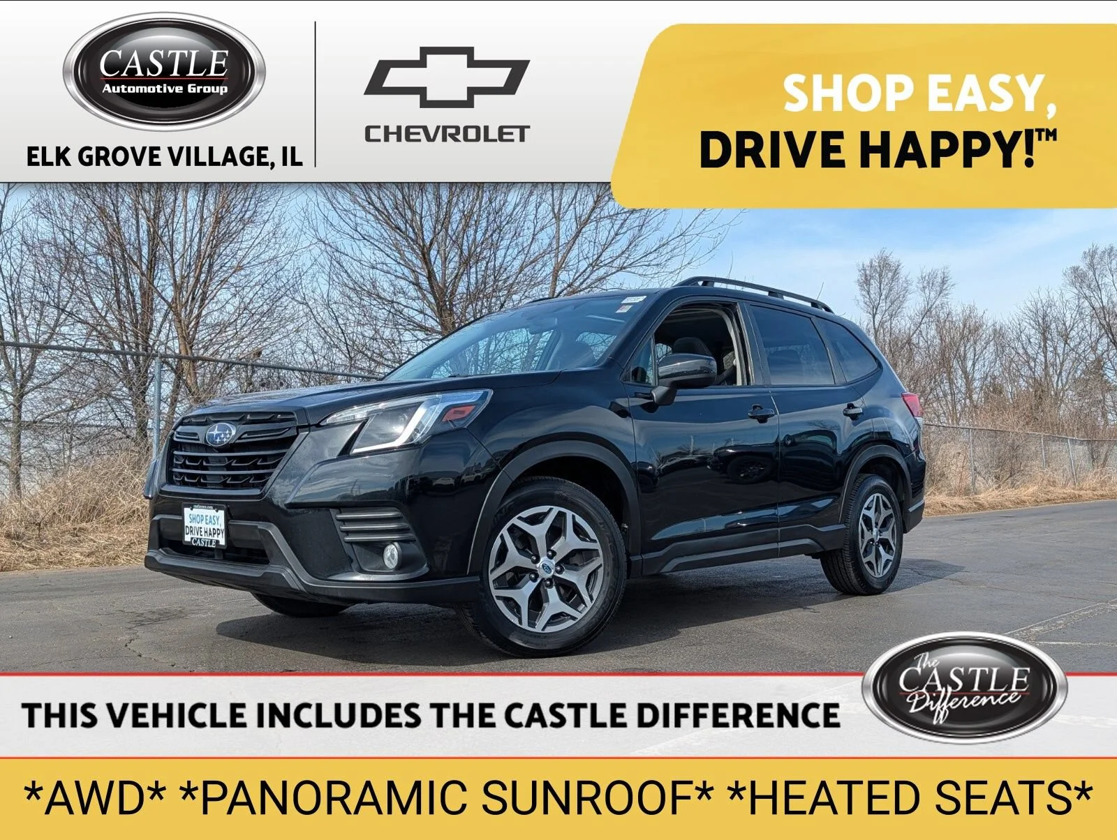 Used 2022 Black Subaru Premium image 1