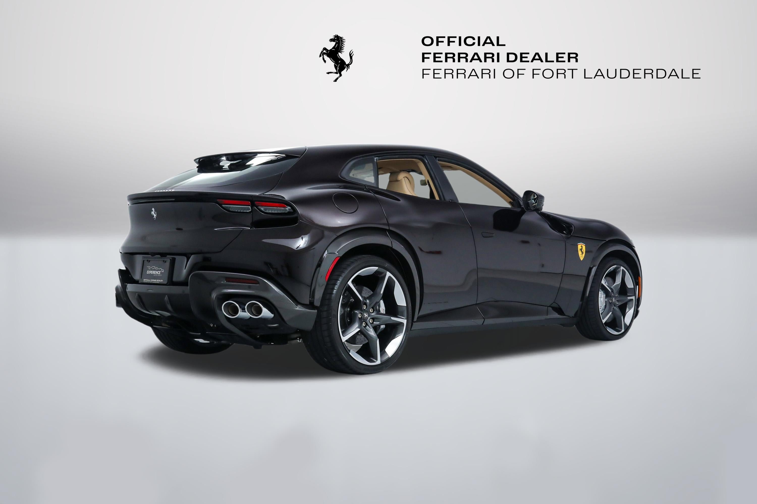 Certified Used 2025 Nero Purosangue Ferrari  image 3