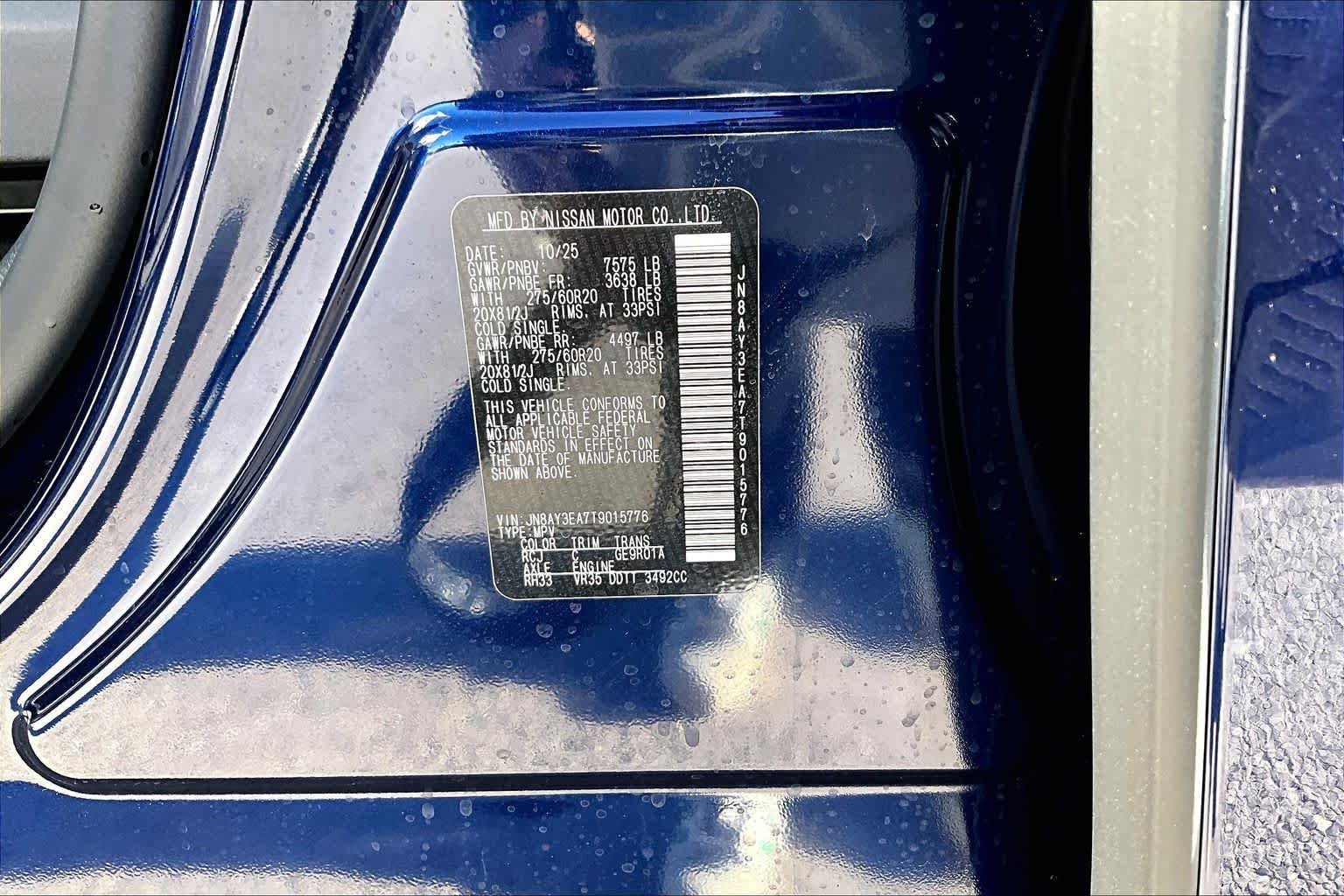 New 2026 Deep Ocean Blue Pearl Nissan Platinum image 22
