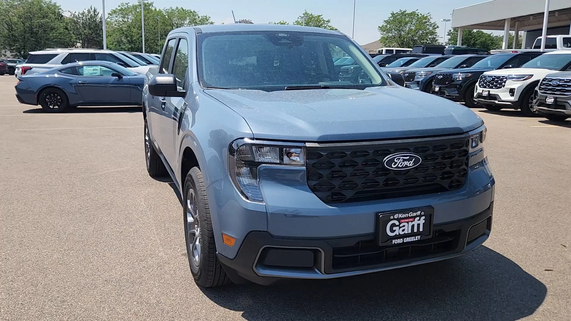 New 2026 Azure Gray Metallic Tri-Coat Ford XLT image 14
