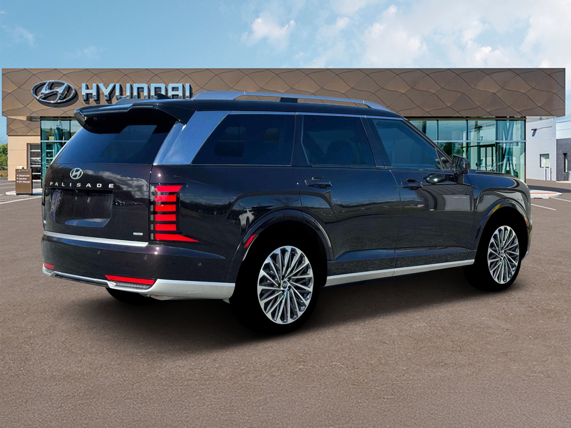 New 2026 Galaxy Maroon Pearl Hyundai Calligraphy image 8