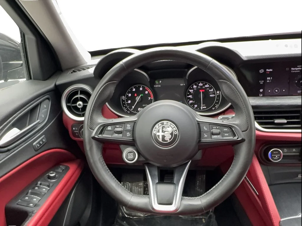 Used 2021 Gray Alfa Romeo CAM,PANO,BLIND SPOT,20" WHLS image 41
