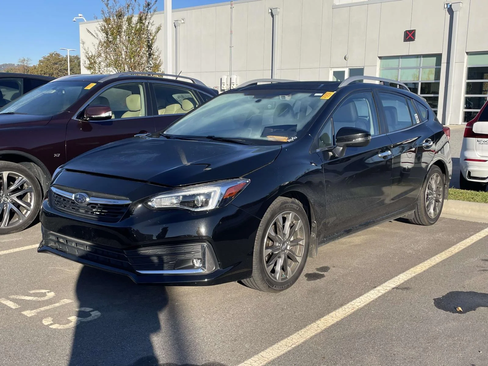 Used 2021 Crystal Black Silica Subaru Limited image 2