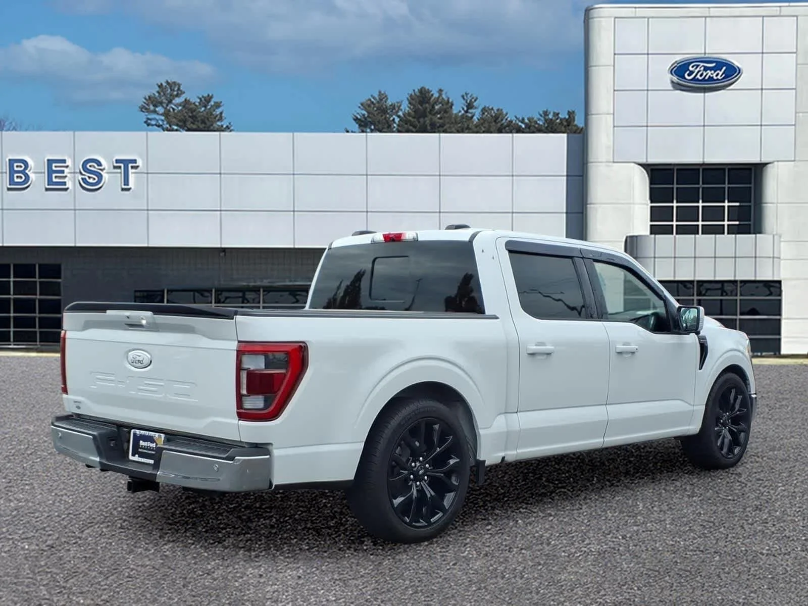 Used 2021 Oxford White Ford LARIAT image 7
