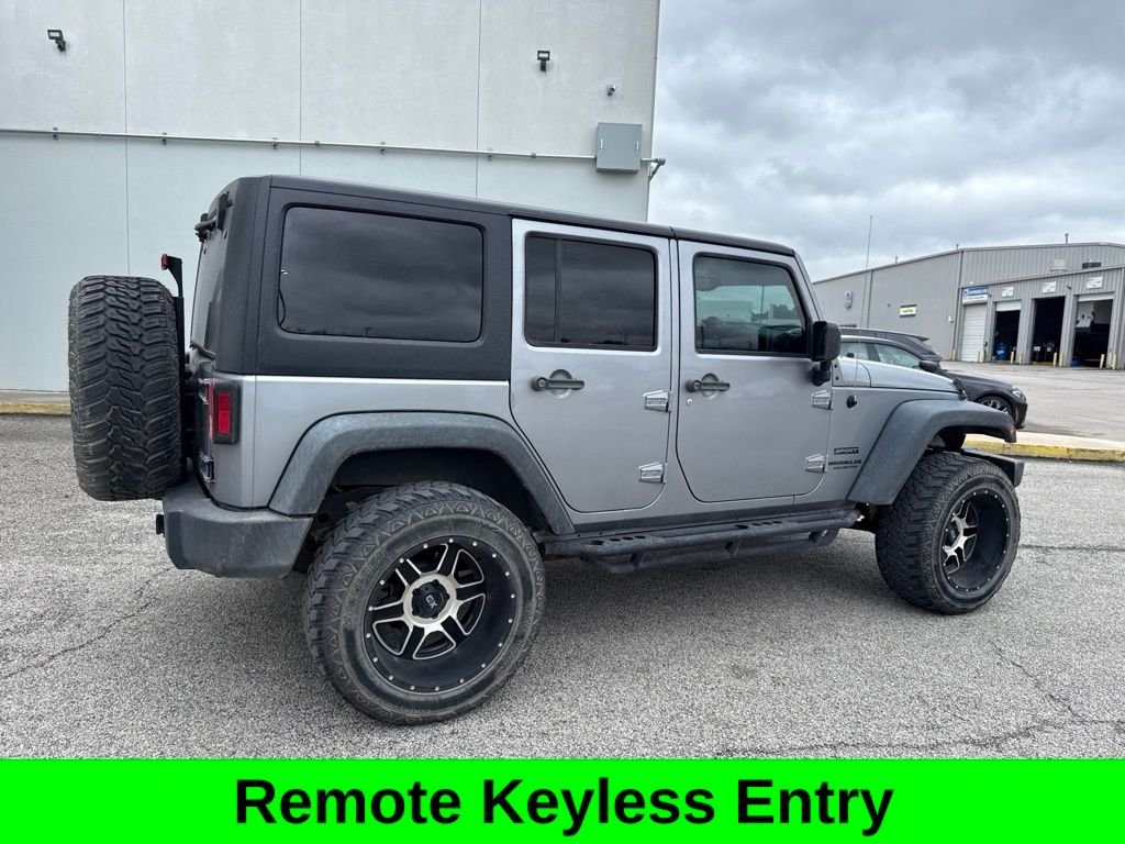 Used 2017 Silver Jeep Unlimited Sport image 9