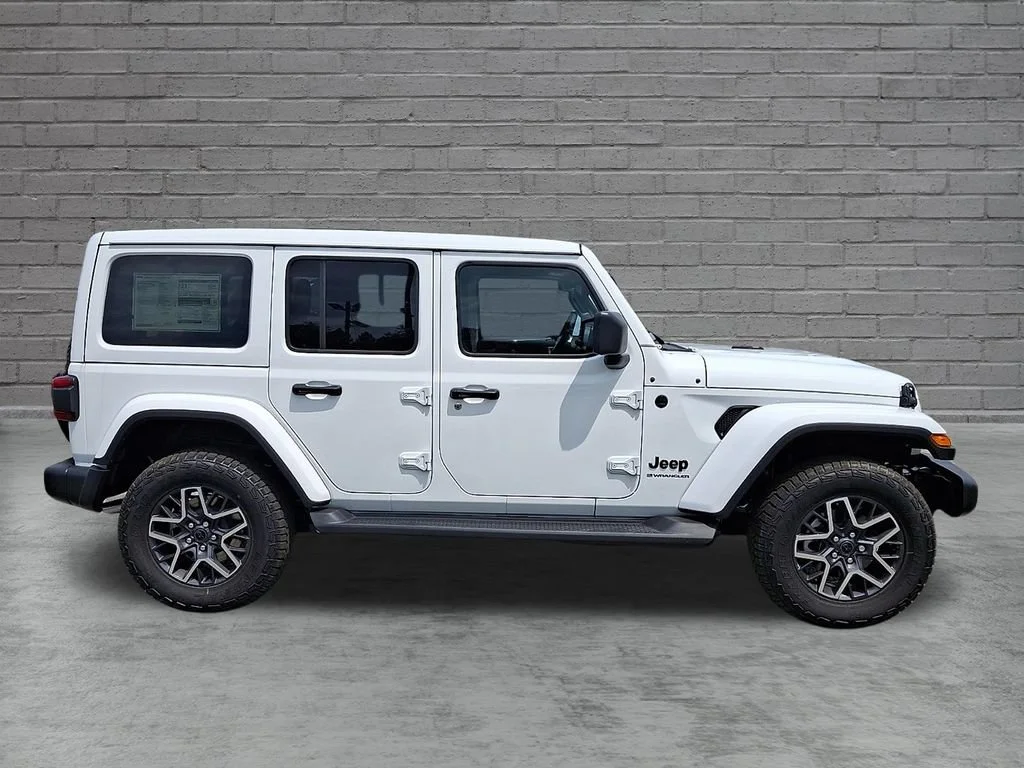 New 2026 Bright White Clearcoat Jeep Sahara image 9