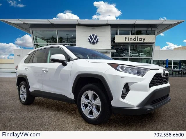 Used 2021 White Toyota XLE image 1