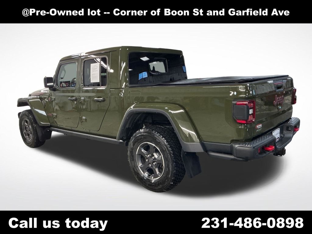 Used 2022 Green Jeep Rubicon image 3