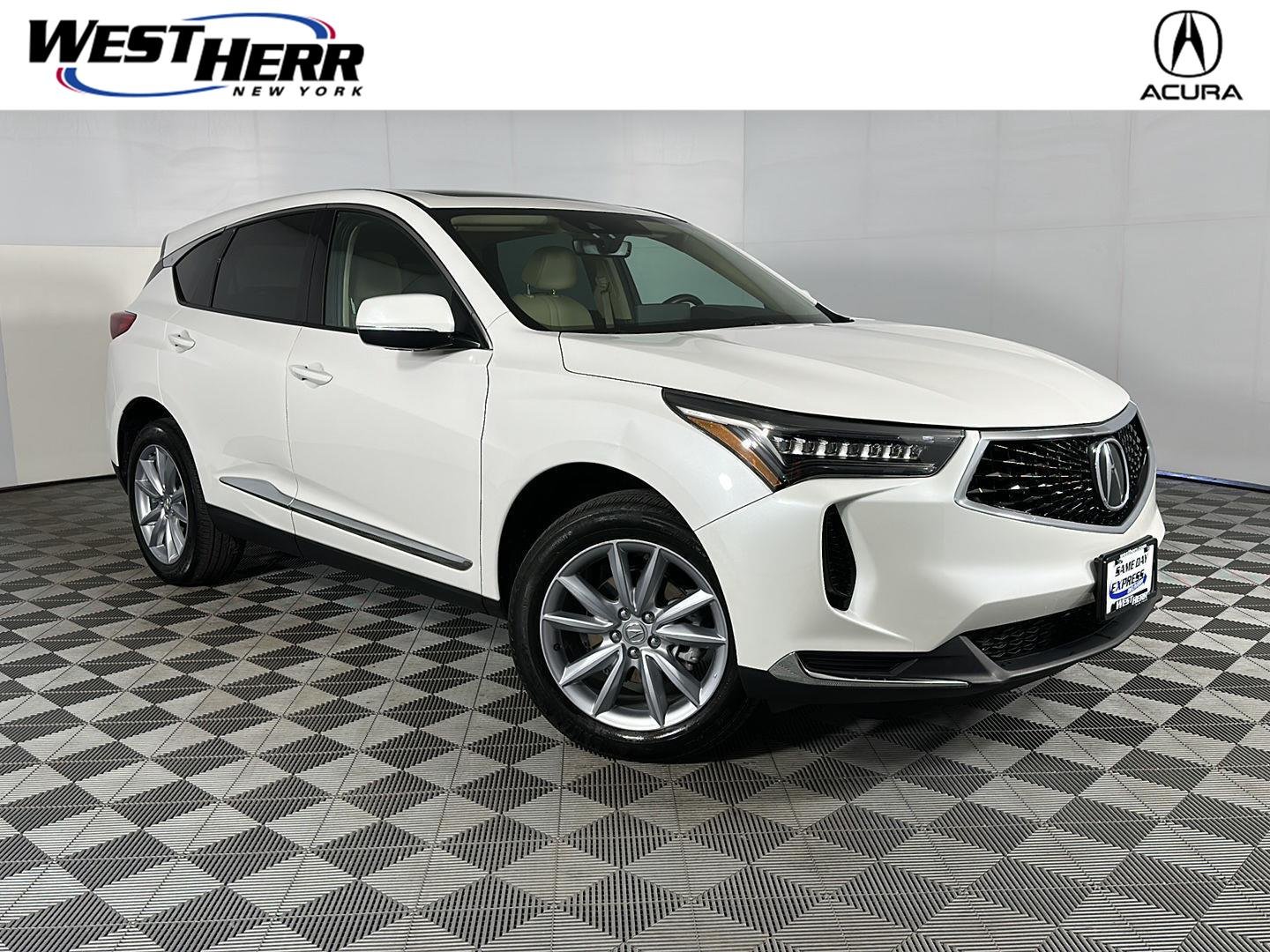 Used 2023 Platinum White Pearl Acura SH-AWD image 1