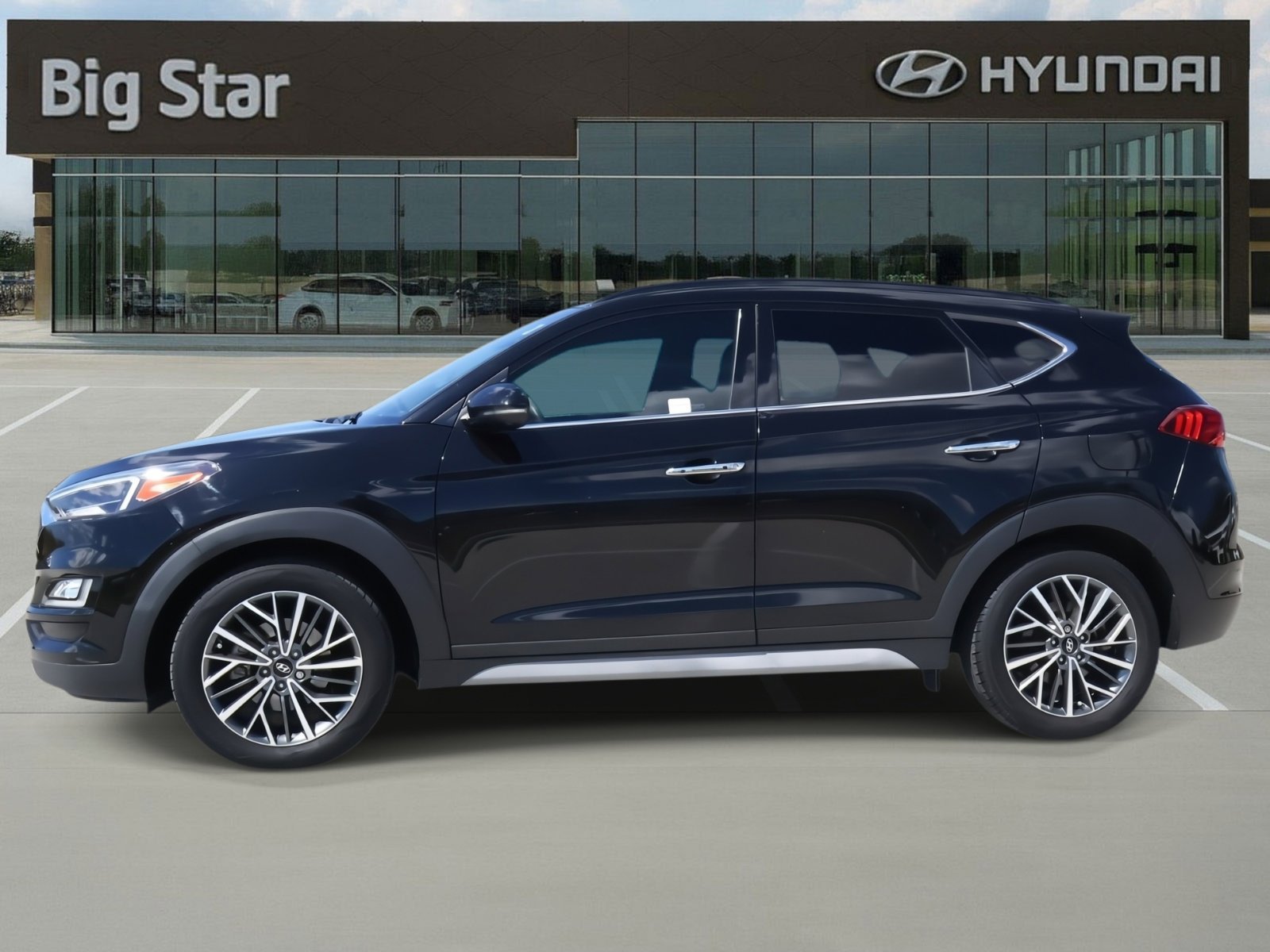 Used 2021 Hyundai Tucson Ultimate with VIN KM8J33AL1MU411116 for sale in Friendswood, TX