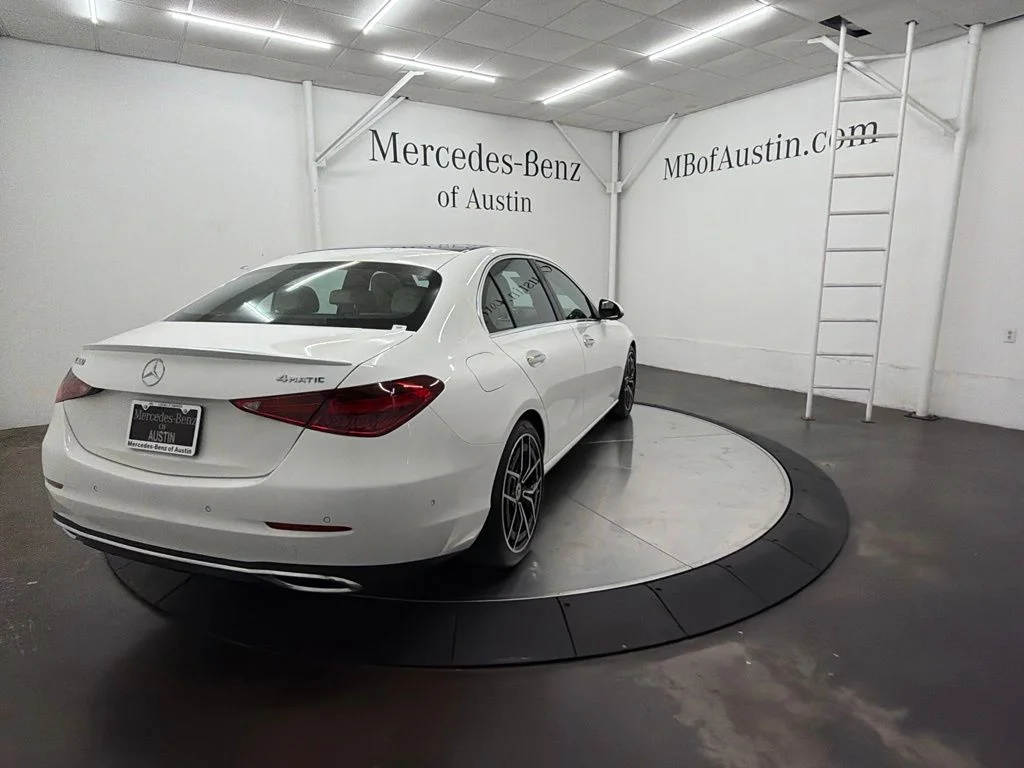 New 2026 White Mercedes-Benz C 300 image 7