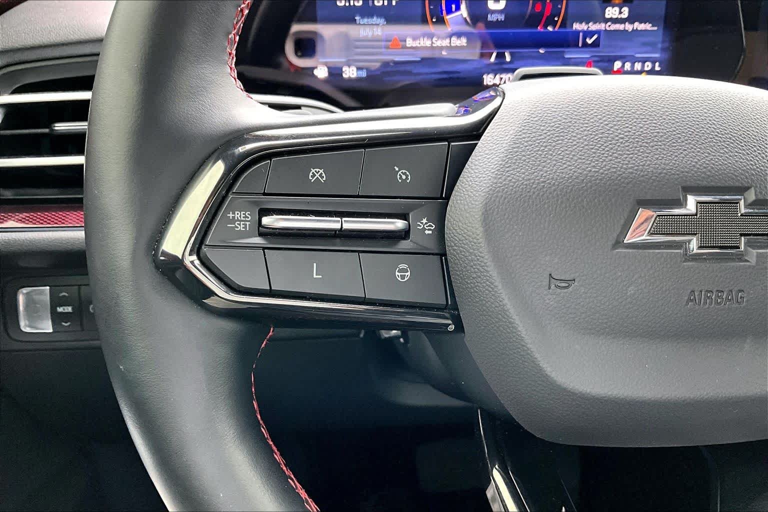 Used 2024 Radiant Red Tintcoat Chevrolet FWD RS image 24