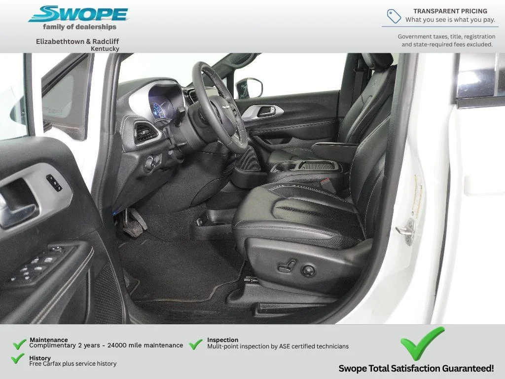 Used 2024 Bright White Clearcoat Chrysler Hybrid S Appearance Pkg image 14