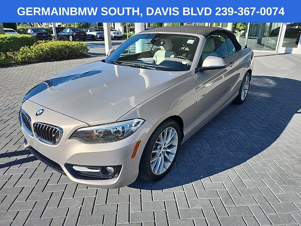 Used 2016 Moonlight Silver Metallic BMW 228i image 13