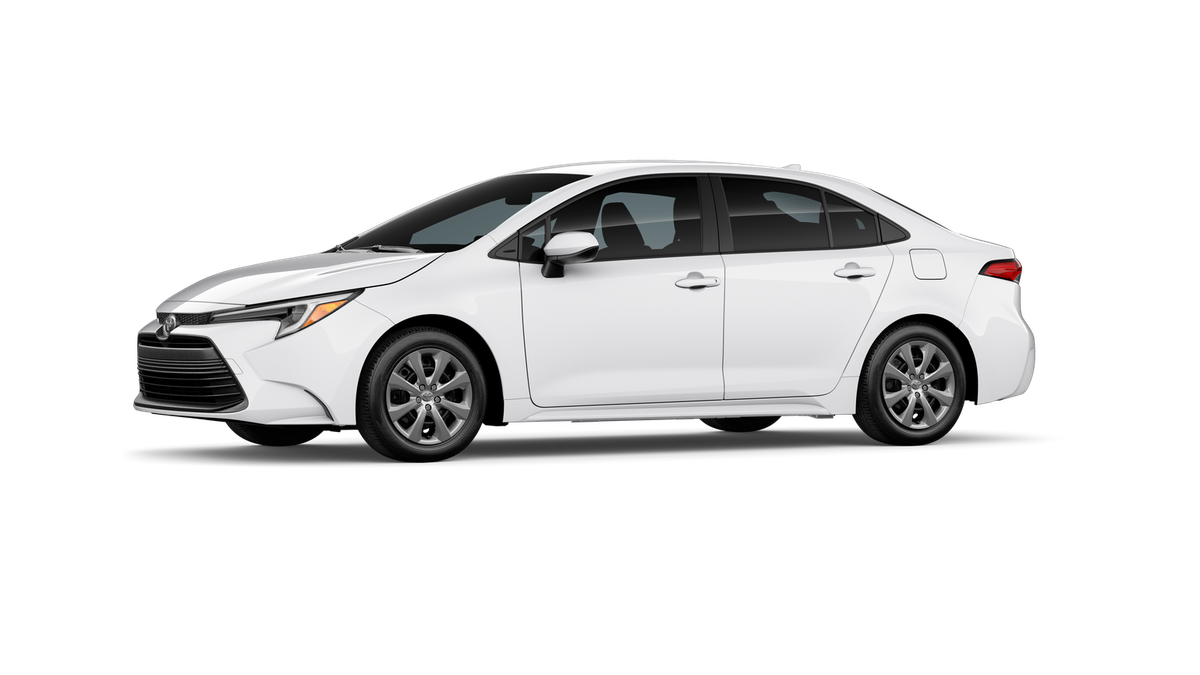 New 2026 Ice Cap Toyota Hybrid LE image 3
