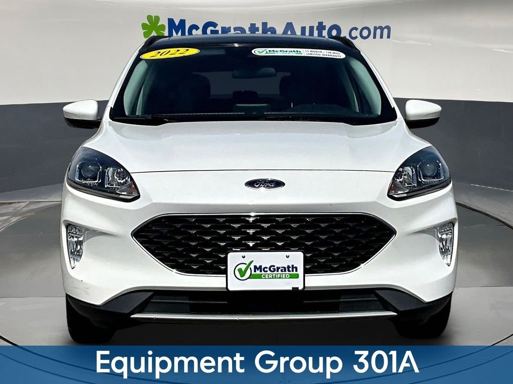 Used 2022 White Ford SEL image 2