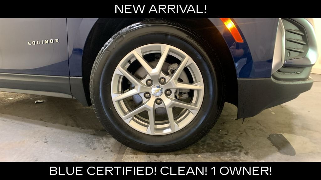 Certified Used 2022 Blue Chevrolet LT image 9