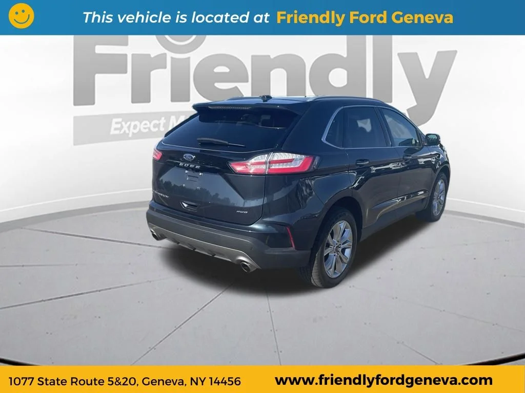 Used 2023 Stone Blue Metallic Ford Titanium image 5