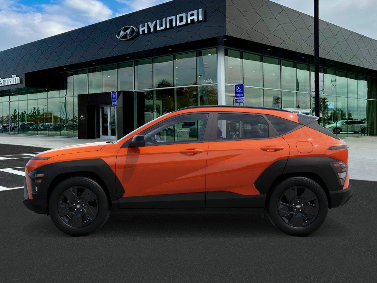 New 2027 Soultronic Orange Pearl Hyundai SEL Sport FWD image 3