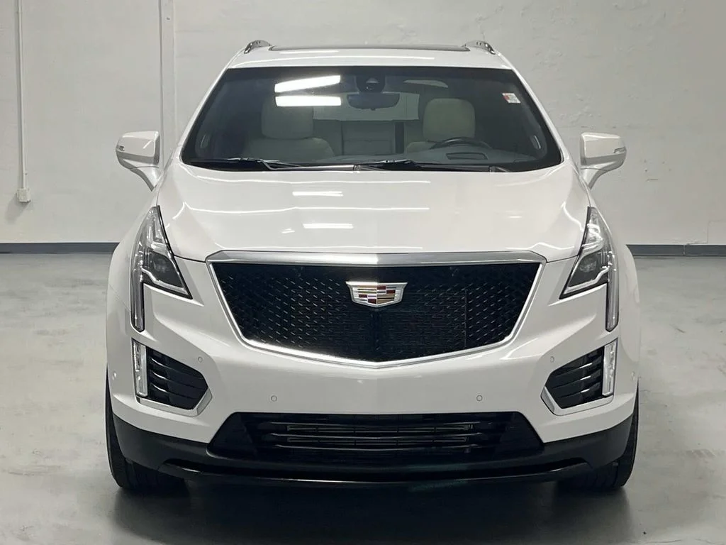Used 2024 Crystal White Tricoat Cadillac Sport image 3