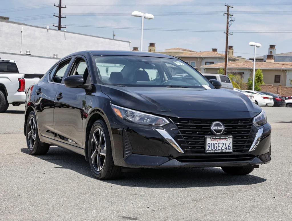Used 2025 Black Nissan SV image 1