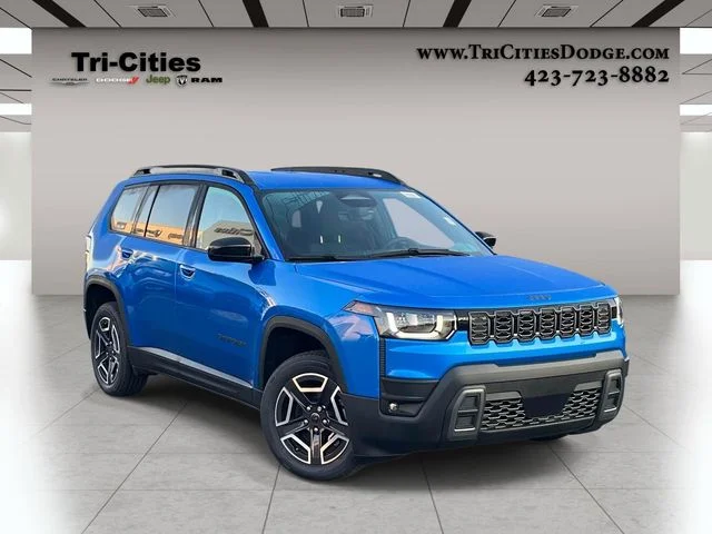 New 2026 Hydro Blue Pearl-Coat Exterior Paint Jeep Laredo image 1