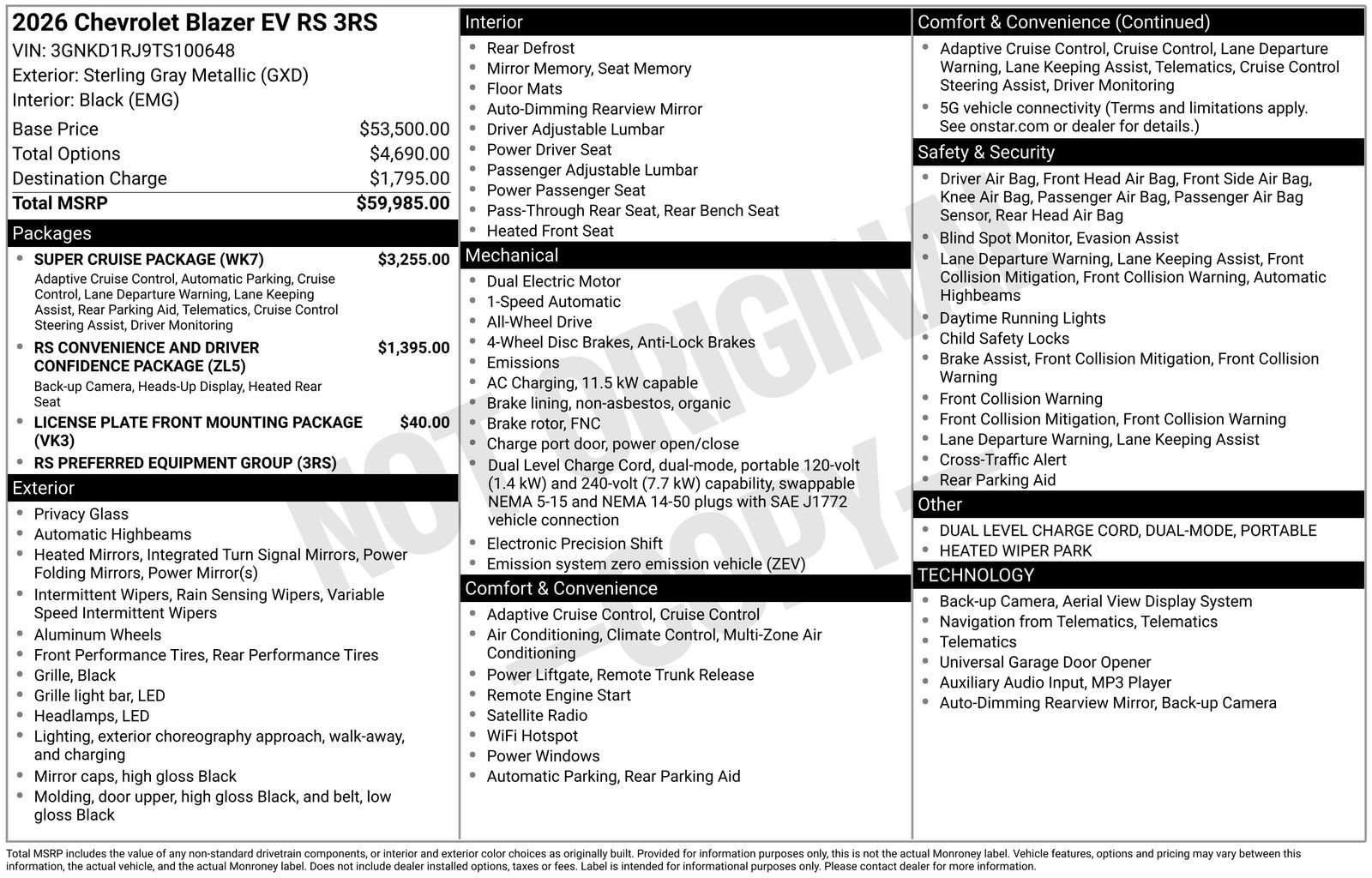 2026 Chevrolet Blazer EV RS - Photo 24