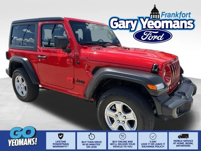 Used 2023 Firecracker Red Clearcoat Jeep Sport S image 1