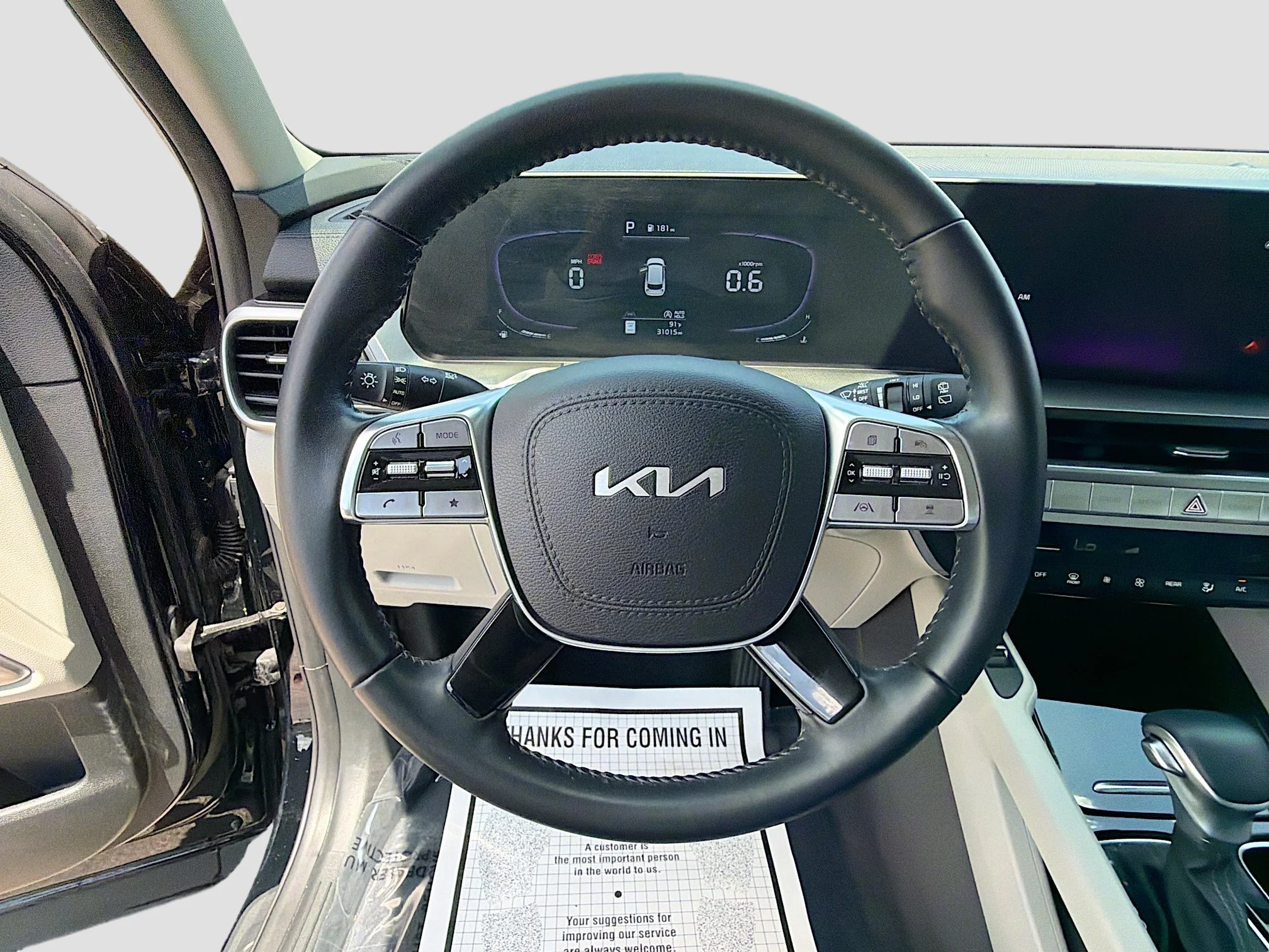 Used 2024 Ebony Black Kia S image 37