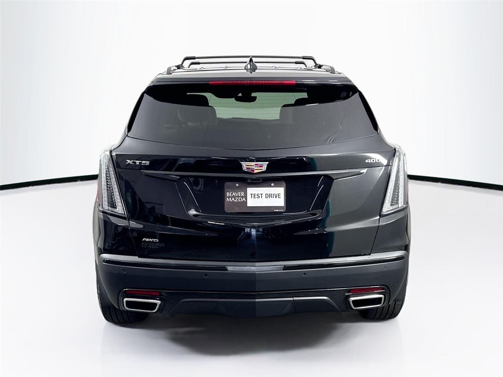 Used 2024 Stellar Black Metallic Cadillac AWD Sport image 12