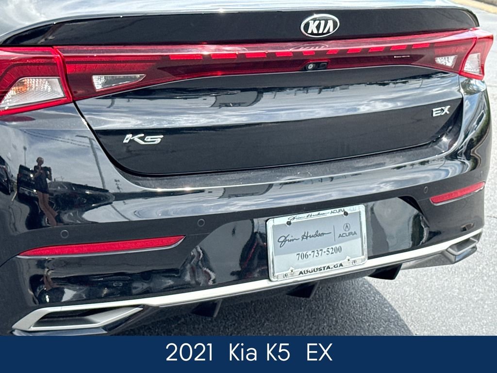 Used 2021 Black Kia EX image 9