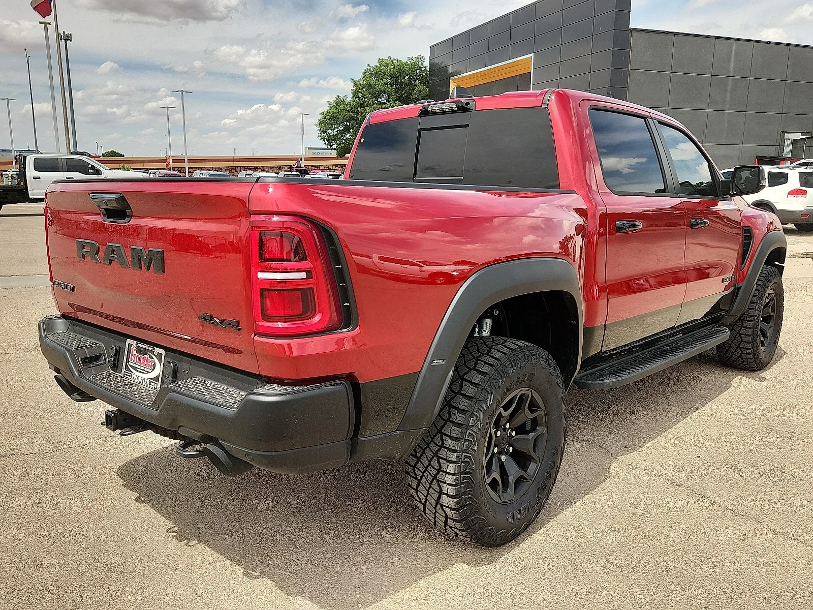 New 2026 Molten Red Pearl-Coat  Paint Ram RHO CREW CAB 4X4 5