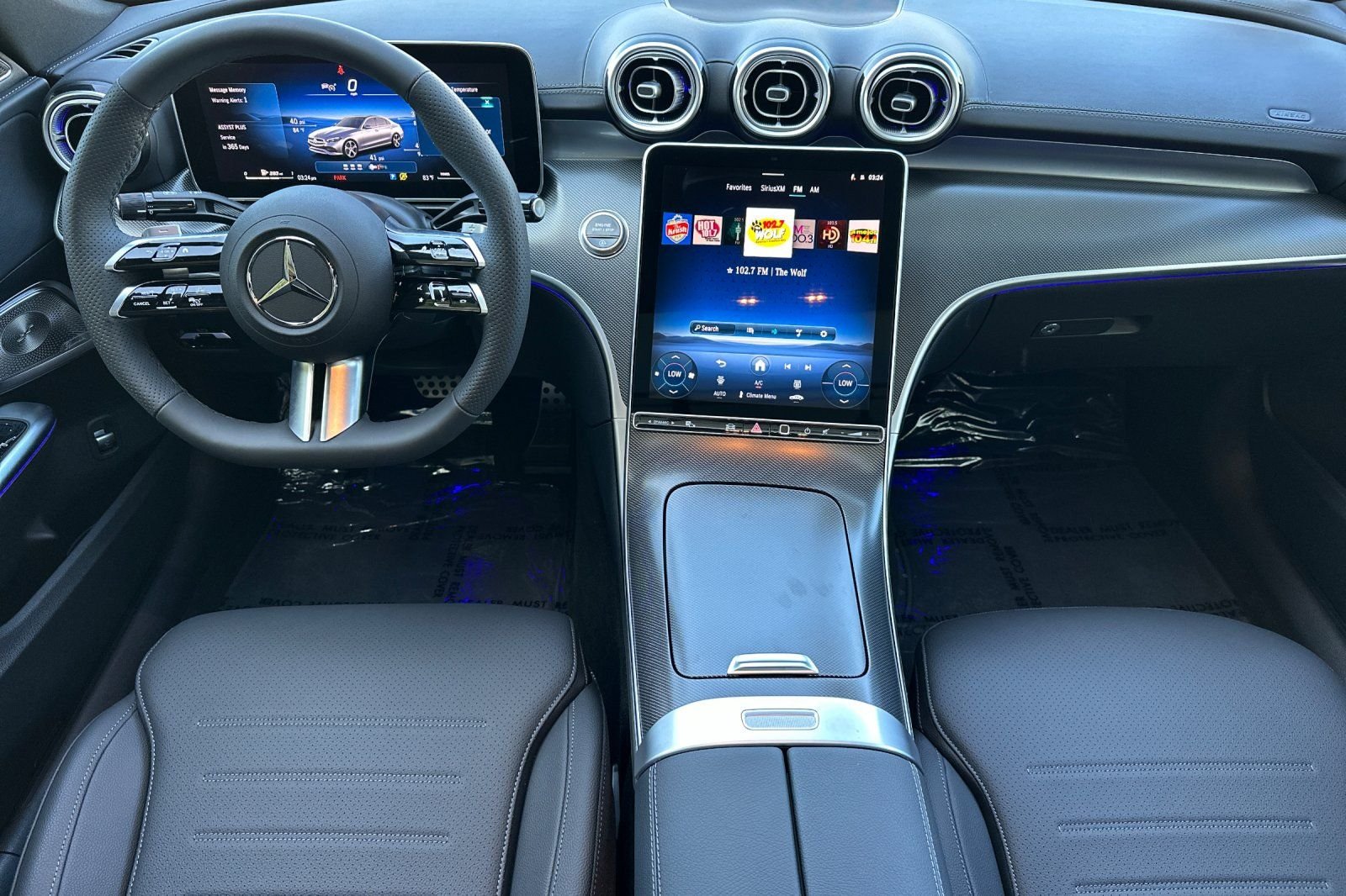New 2026 Blue Mercedes-Benz C 300 image 13