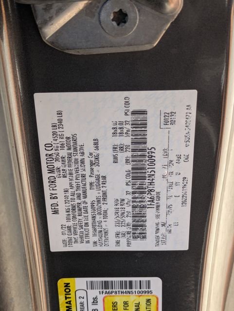 Used 2022 Gray Ford EcoBoost Premium image 23