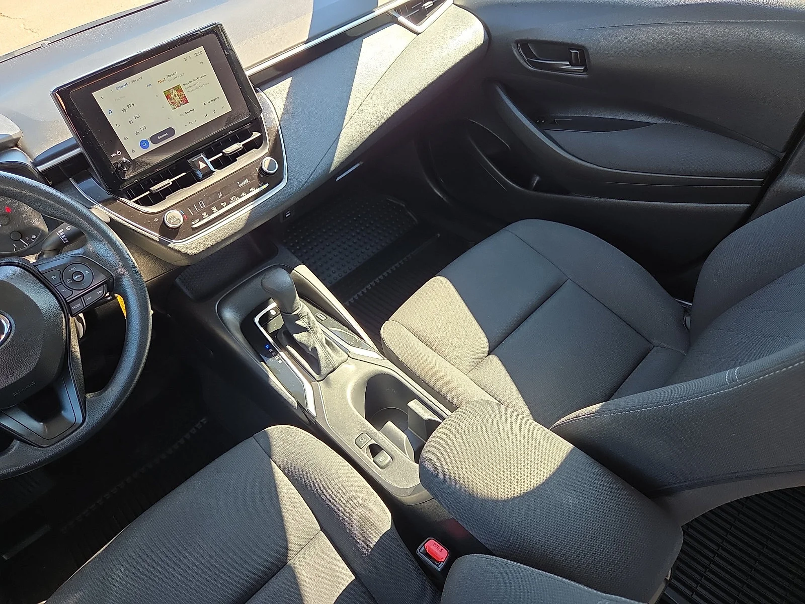 Used 2025 Midnight Black Metallic Toyota LE image 12