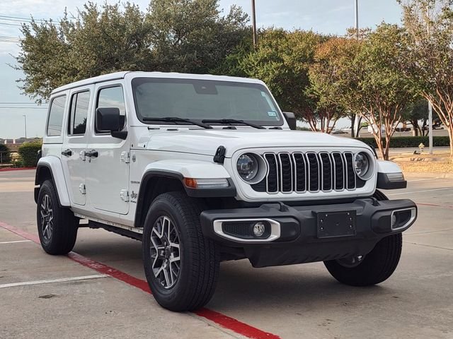Used 2024 White Jeep Sahara image 1