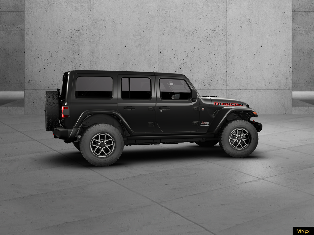 New 2026 Black Clear-Coat Exterior Paint Jeep Rubicon image 14